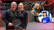 Steffi Graf and Andre Agassi's daughter Jaz's boyfriend is Parker Aquino- Source: Getty and csncoyotes.com